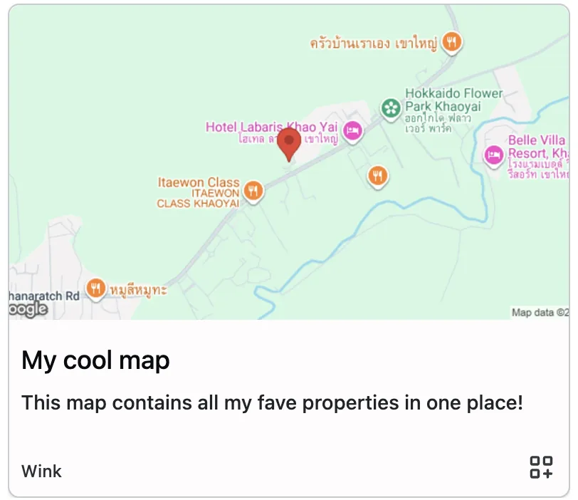 Embeddable map Web Component